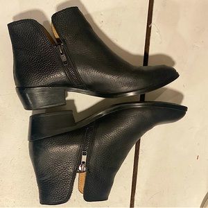 SPLENDID Chelsae boot with zipper, no heel, real leather, black, barely worn